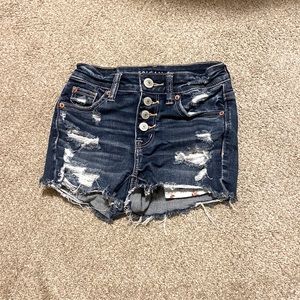 Distressed American eagle jeans size 000